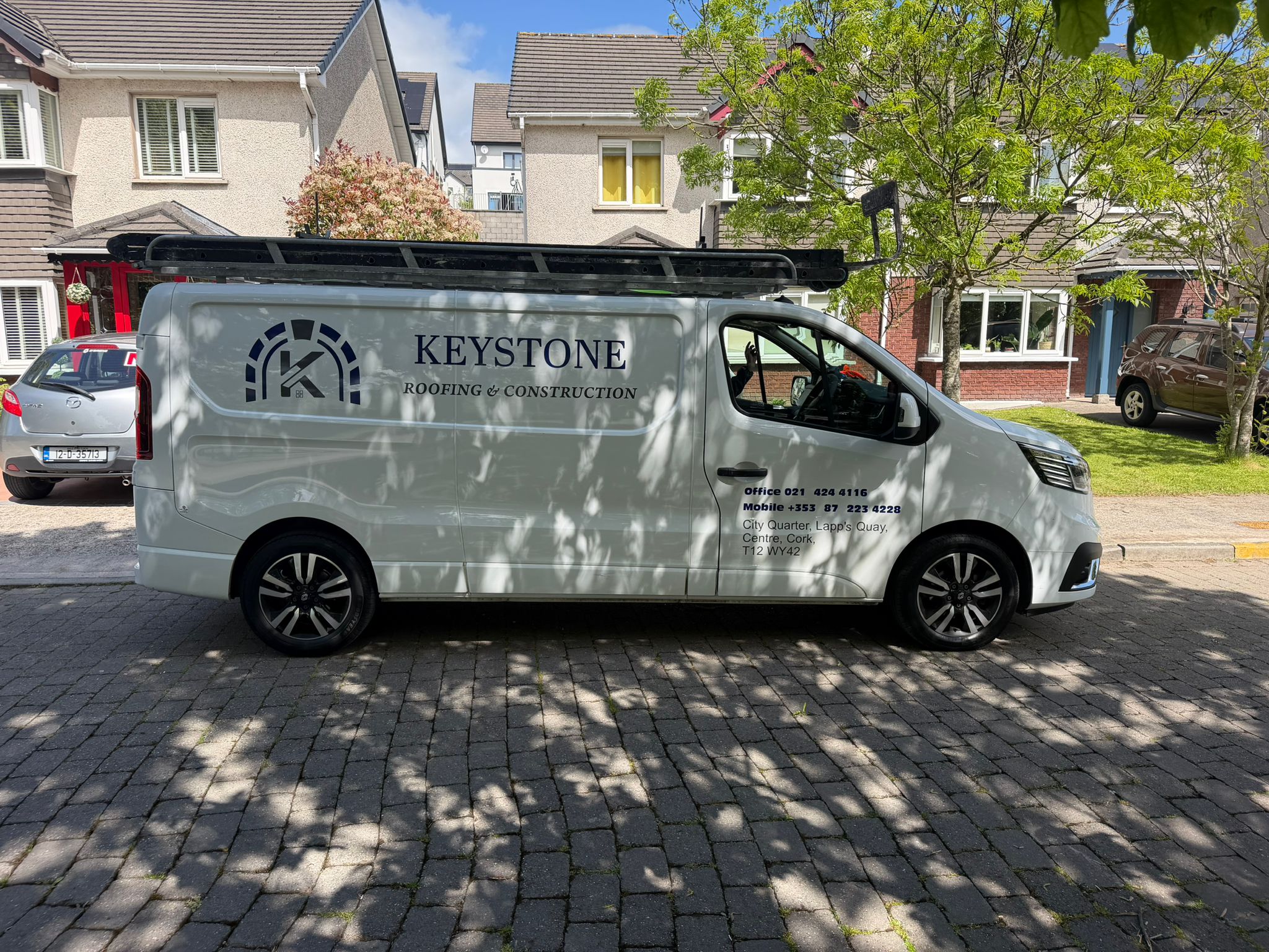 keystone roofing cork van side - Dachdecker Zürich Zürich