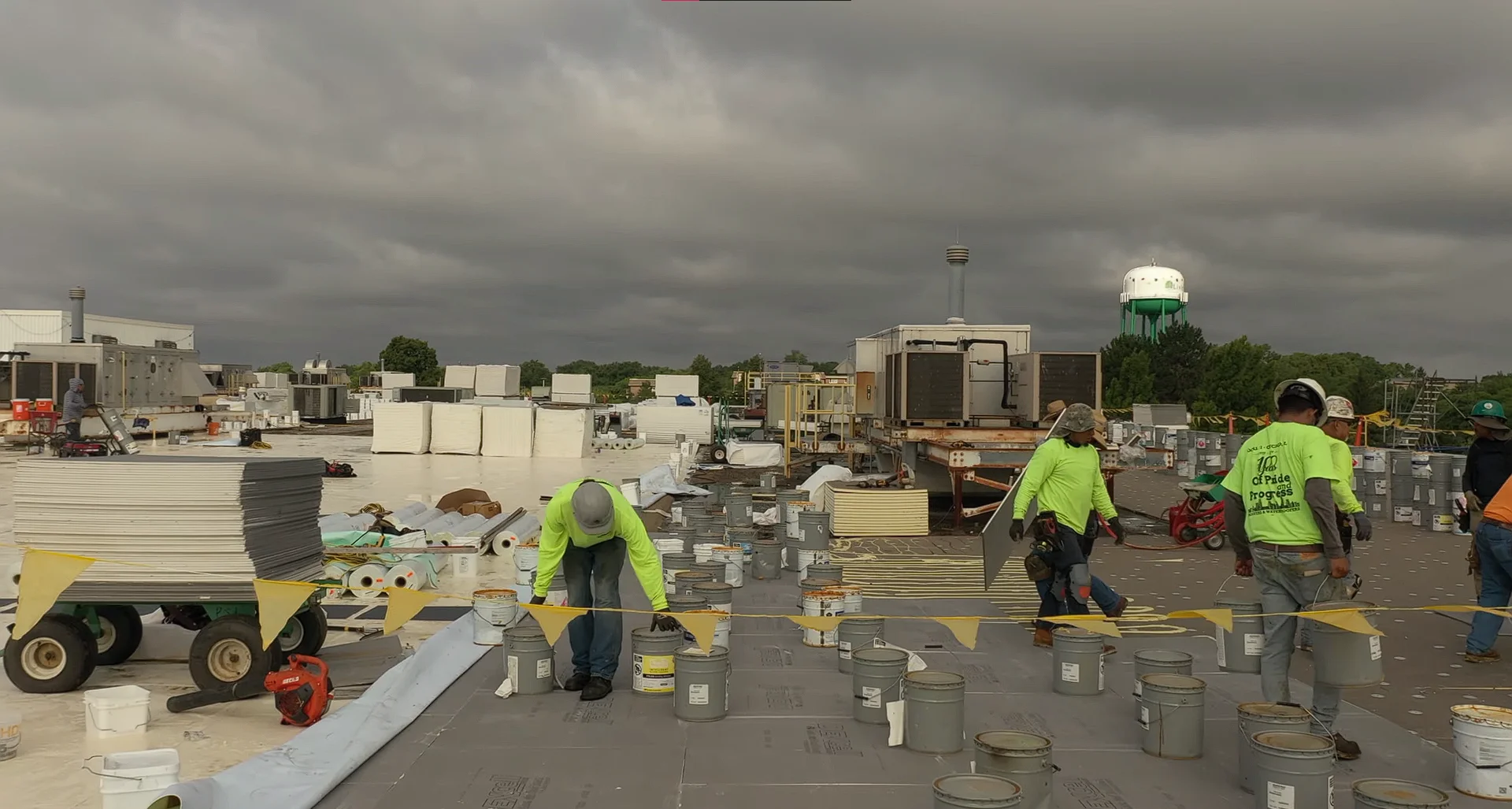 Aerial drone survey of a Zürich roof by Dachdecker Zürich's licensed drone operator